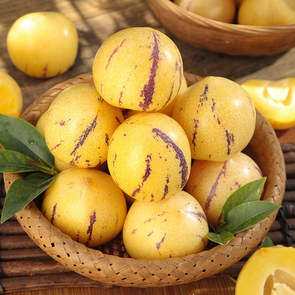 云南石林人参果4.5斤人生果娃娃果树熟新鲜水果当季黄肉大果正品