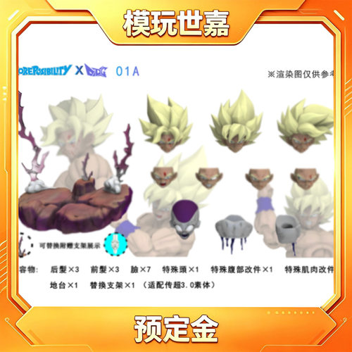 More possibility & DDG 大大怪 工作室 传超头雕配件包