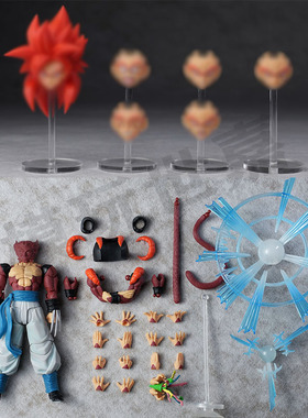 KAMIONE 沃科夫实色珠光版超四悟吉塔可动手办模型