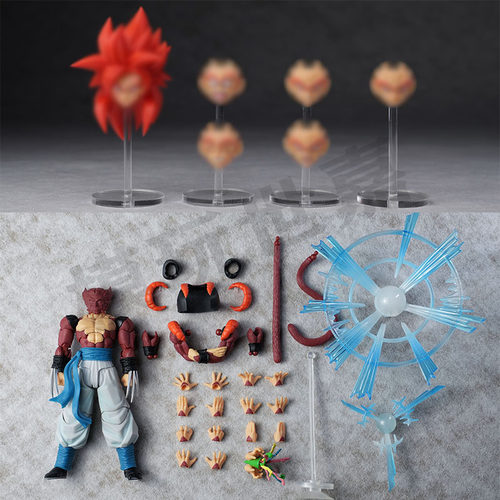 KAMIONE 沃科夫实色珠光版超四悟吉塔可动手办模型