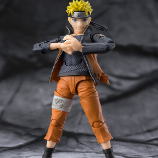 万代火影忍者 SHF 漩涡鸣人 联系心中无数情感的力量 可动手办