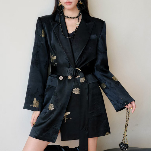 设计师品牌高级女西装御姐气质潮