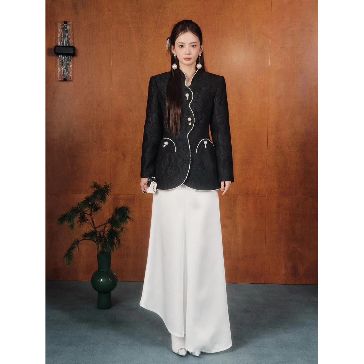 春秋新款中式外套新国风裙子上衣