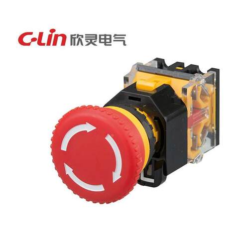 C-Lin欣灵牌急停按钮LAN38-22D-11Z 紧急按钮开关