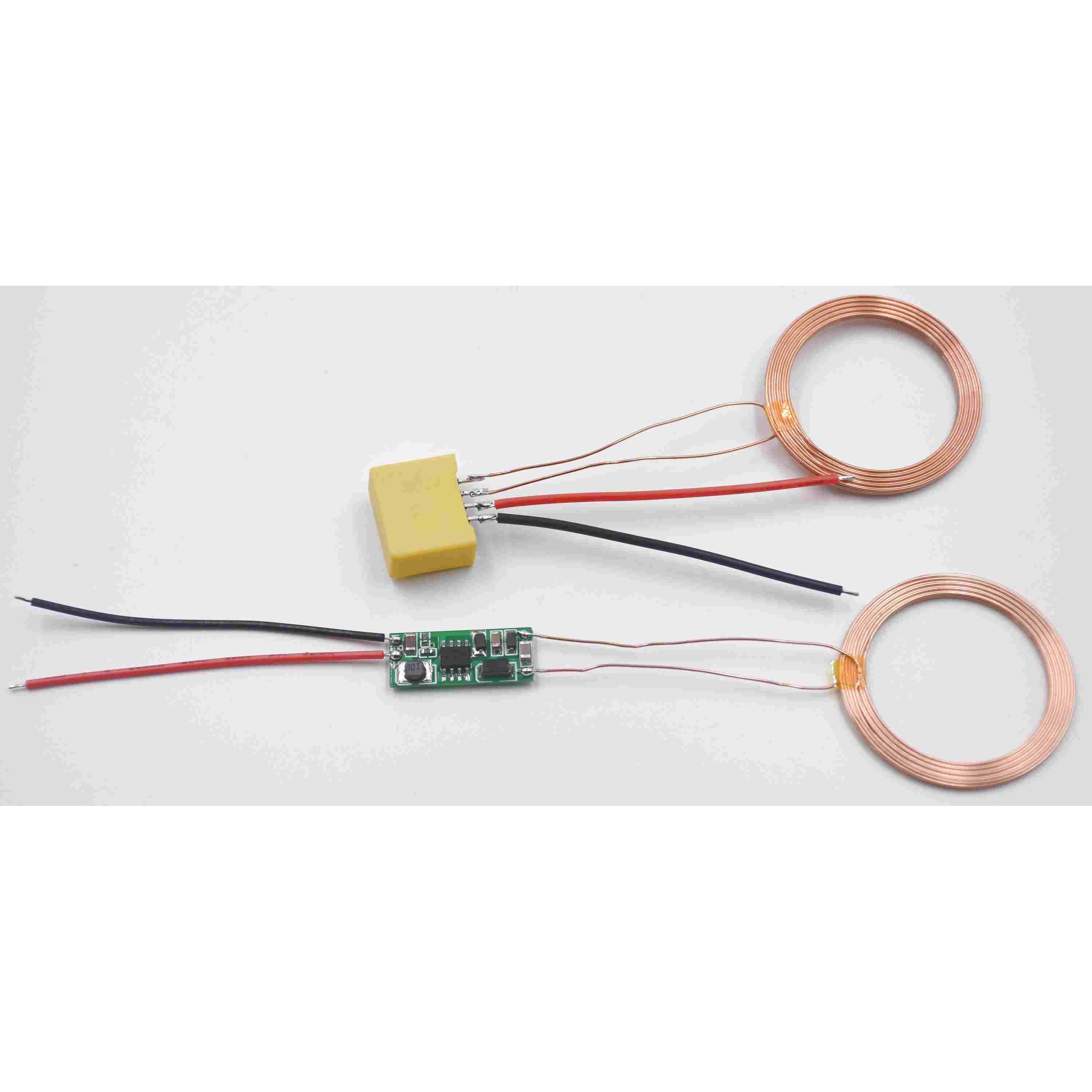 5V6V9V12V无线充电 无线输电供电模块 大电流模组 XKT412-02 黄壳