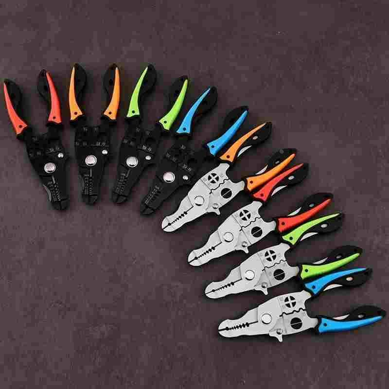 多功能剥线钳电线剥皮电工拔线钳电缆剪光纤剥线压线断线手动工,节庆用品/礼品,拉花,淘宝优惠券,粉丝福利购,淘宝优惠卷