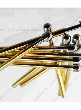 华荣1#探针 一号圆头测试针 P75-D3大头弹簧针 1.5球形头PCB顶针