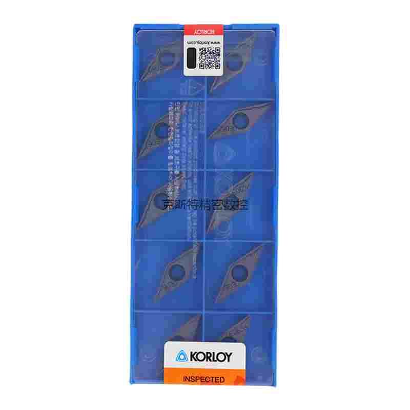 正品克洛伊数控菱形刀片 VCMT160404-HMP PC9030 加工不锈钢
