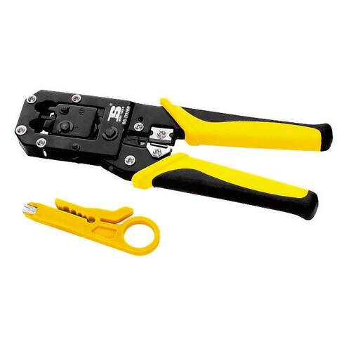 波斯工具 两用网络端子钳 压接钳BS433268