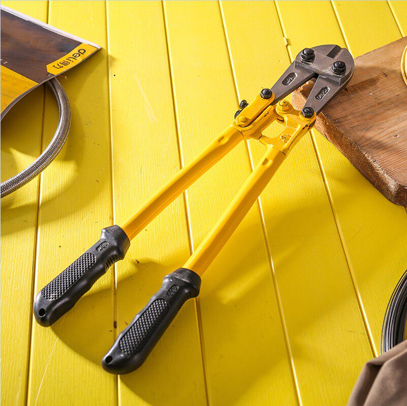 得力断线钳钢筋剪迷你铁丝剪锁钢丝大力钳子鹰嘴剪刀断丝剪子省力