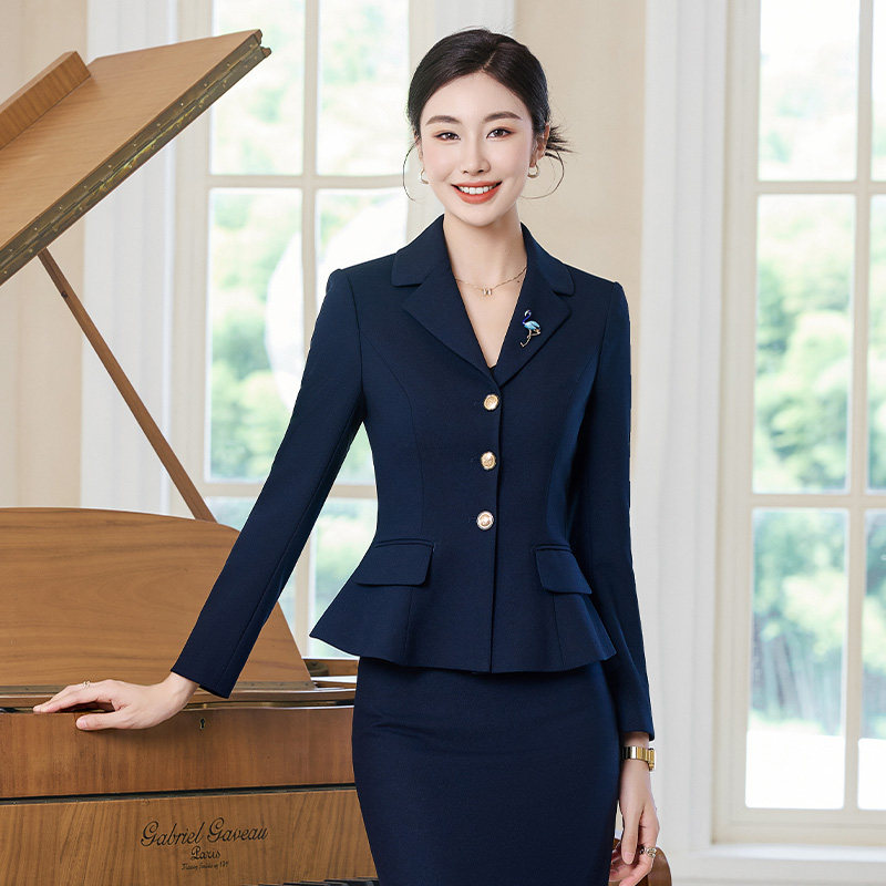 PGI高级感职业西服套装女秋季新款收腰显瘦通勤百搭小西装工作服