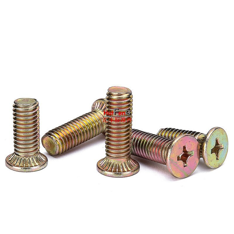 滚花螺丝 ggd柜 沉头滚花螺钉 平头螺钉 配电箱柜螺丝m8*20 m8*