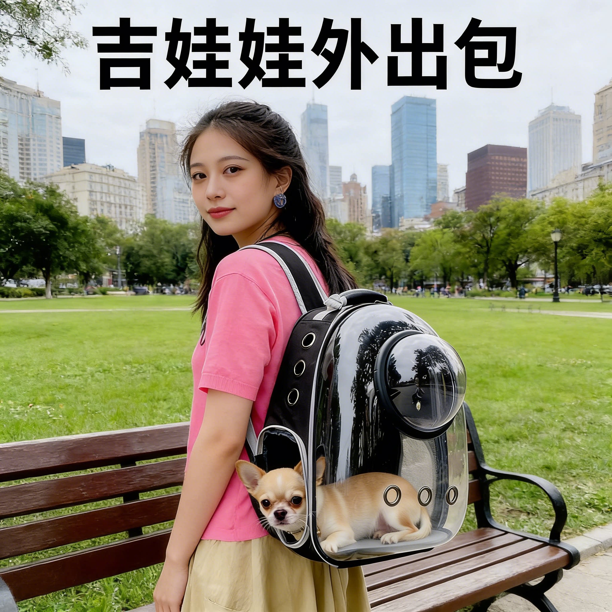 超小体幼犬外出包吉娃娃专用迷你小型犬狗狗双肩宠物用品宠物背包