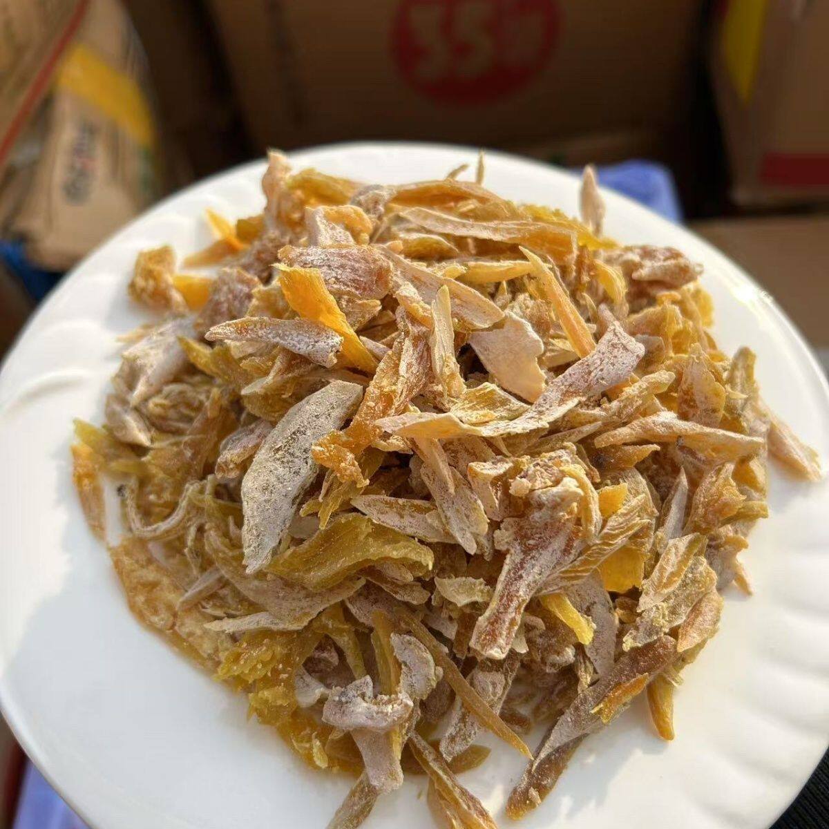 山东特产农家自制地瓜干碎条500g原味红薯干小碎条黄金碎无添加