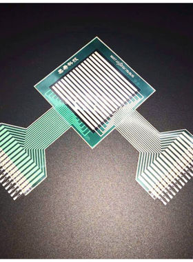 RX-M1616S高密度分布式柔性薄膜压力传感器柔希科技FSR公端子2kg