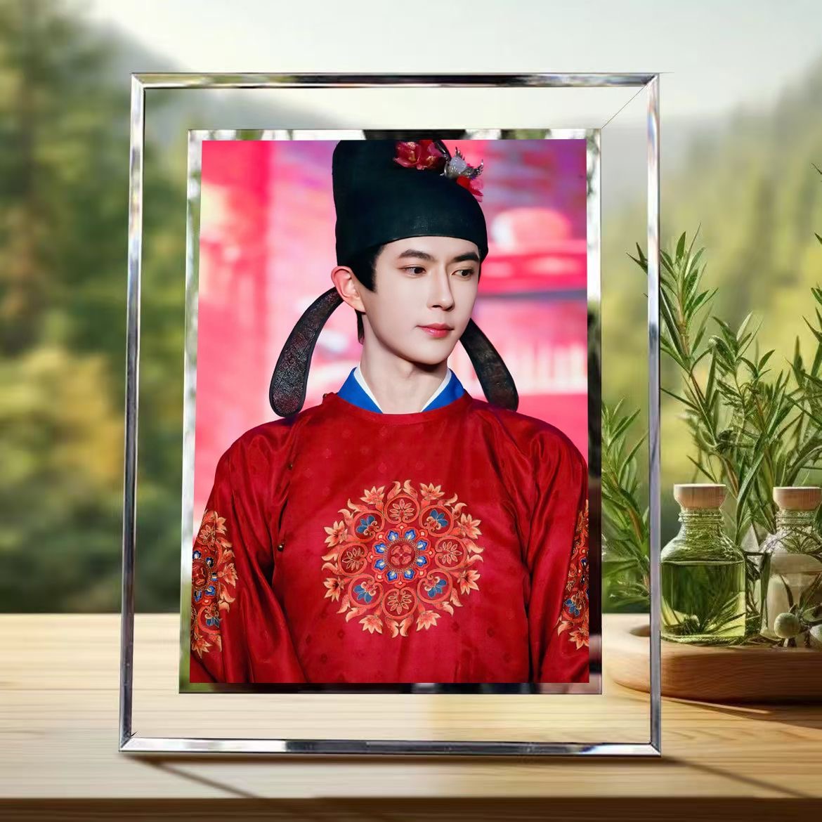 于朦胧粉丝周边学生版水晶相框