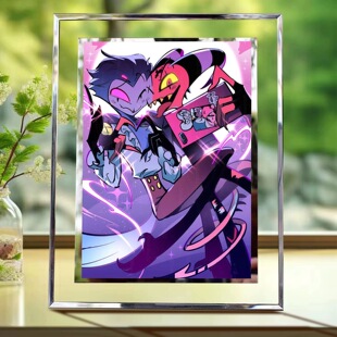 极恶老大比利兹斯托拉斯周边水晶玻璃相框定制宿舍高档摆台礼物