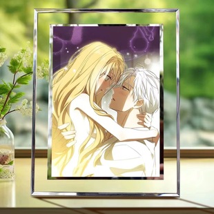 让丈夫站在自己这边的方法水晶玻璃相框定制高档简约摆台送礼物