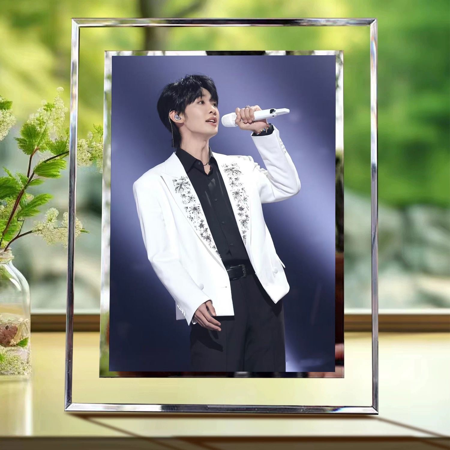 王赫野周边玻璃相框摆件演唱会