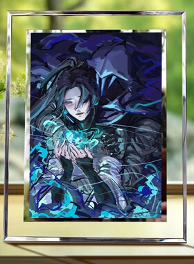 无畏契约贤者同人周边玻璃相框