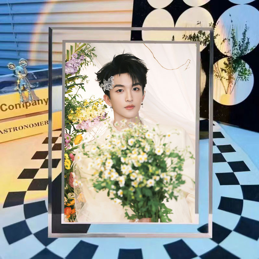 黄子弘凡同款名侦探学院水晶相框