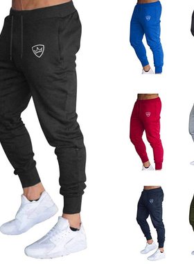 外贸man gym sport pants men s bodybuilding fitness 男士运动