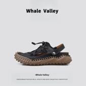 Valley男鞋 网面透气沙滩鞋 外贸男士 Whale 涉水凉鞋 夏季 户外溯溪鞋