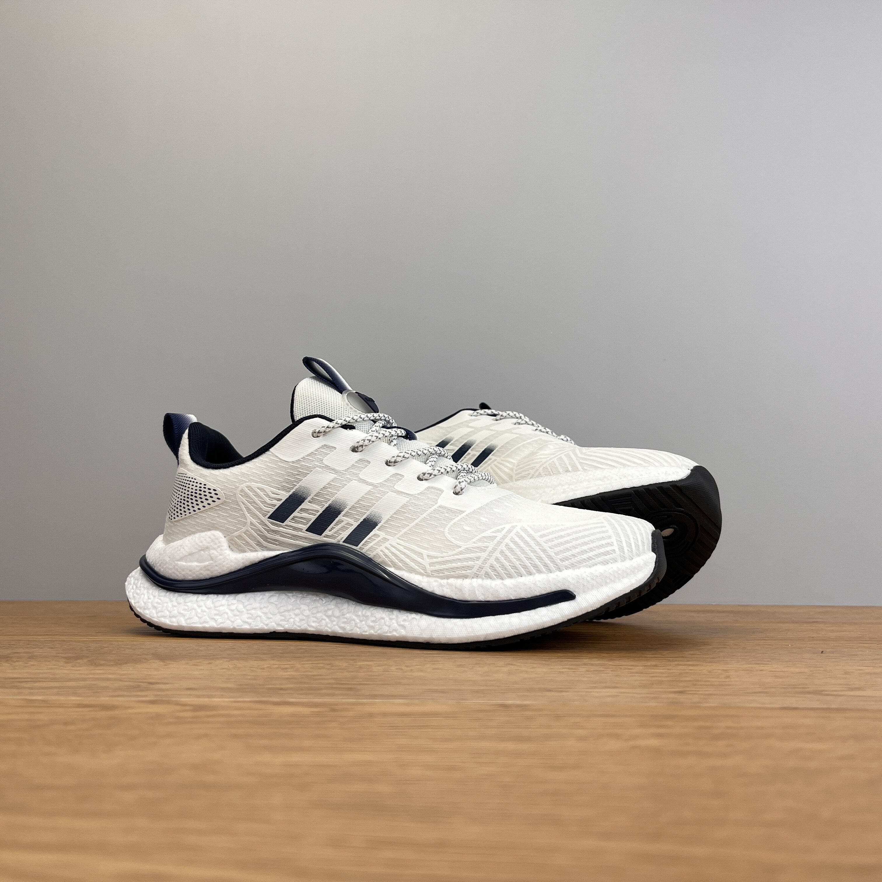 外贸出口夏季透气运动鞋男女超轻减震爆米花跑步鞋轻便软底休闲鞋