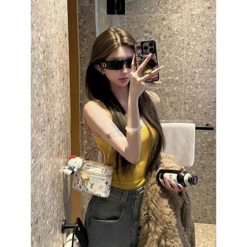 CD发箍墨镜女款2025新款高级网红二合一头箍y2k防紫外线太阳眼镜