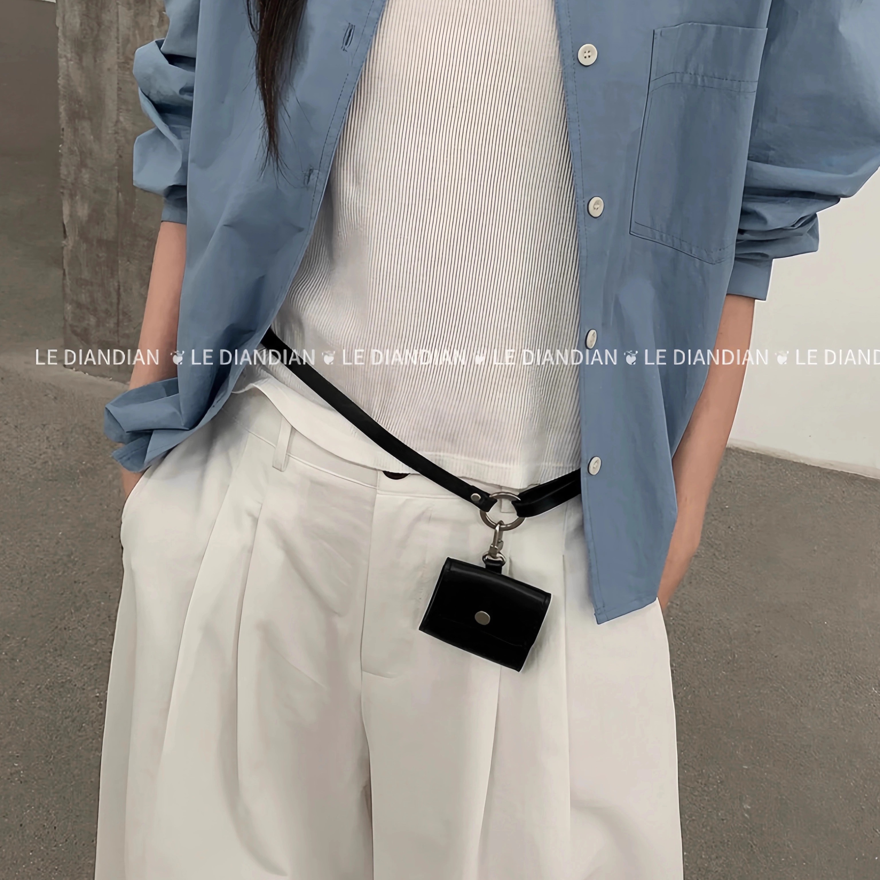 韩系腰包你的秋冬服饰配饰