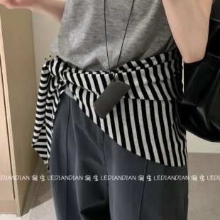 韩风服饰搭配保暖假领子显瘦叠穿三角巾 围巾三用款 披肩 屁帘