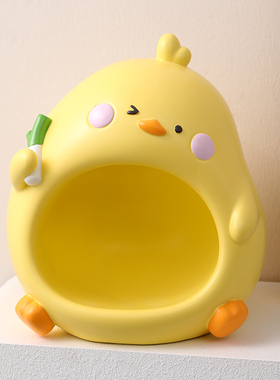 速发创意可爱葱鸭摆件入视玄关收纳客厅家居电礼柜酒柜装饰品户物