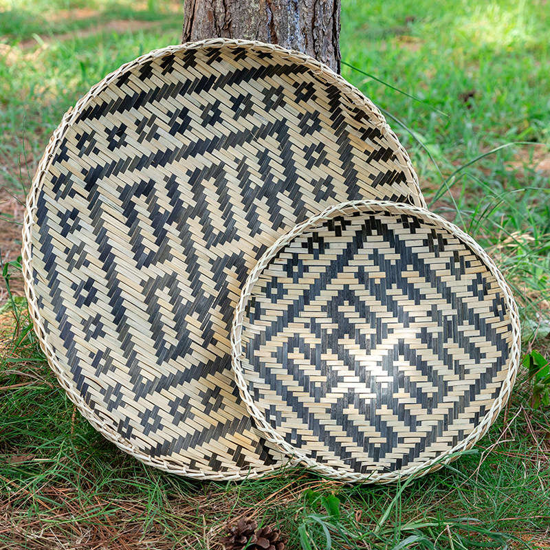 速发囍心竹筐福字簸箕竹编子纳篮晾晒喜事用品点字篮盘子农家竹收,特色手工艺,竹编/竹雕,淘宝优惠券,粉丝福利购,淘宝优惠卷