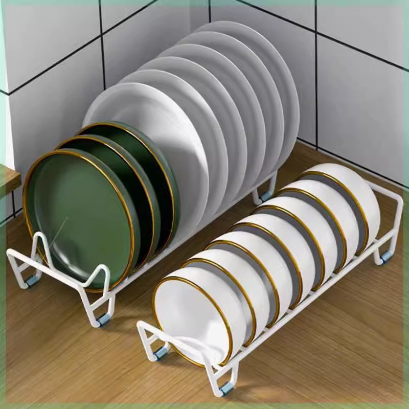 速发橱柜碗盘收纳架盘架碟架沥水架盘内架托厨房置物架放碗柜子碗