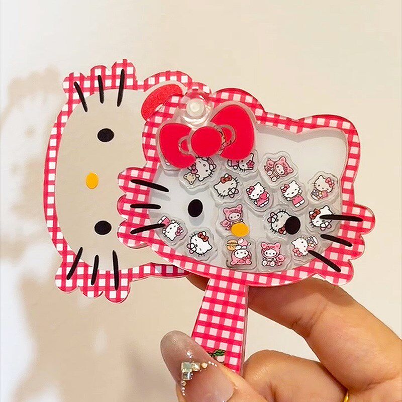 速发可爱h镜o亚镜子成品便携随身镜小巧化妆e摇摇乐y克力镜子