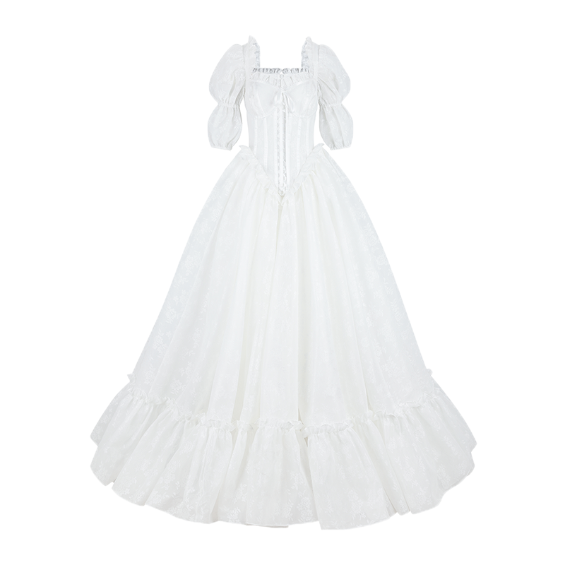 Selkie象牙白礼服裙春上新