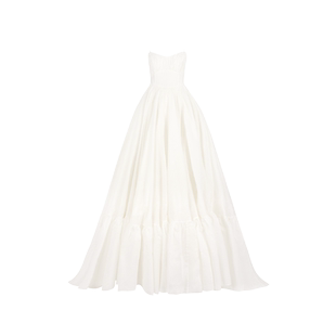 【婚纱系列】Selkie Collection 象牙白丝绵吊带礼服裙