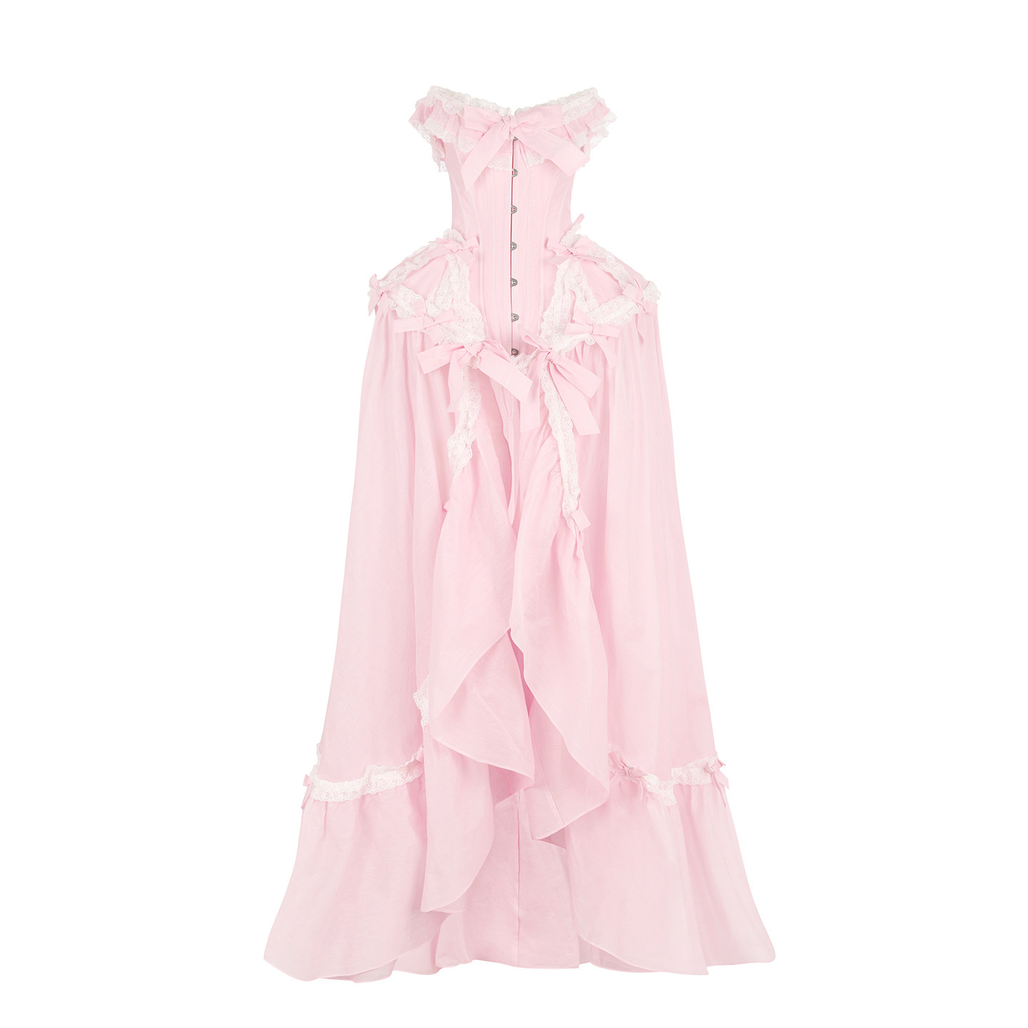 春上新|  《白银帝国》珊瑚粉束腰礼服Selkie Collection