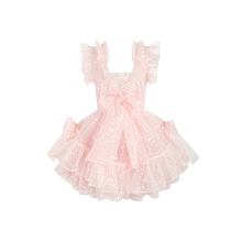 NYE新年礼物|冰糖草莓 柔粉色珠片 气泡连衣裙 Selkie collection