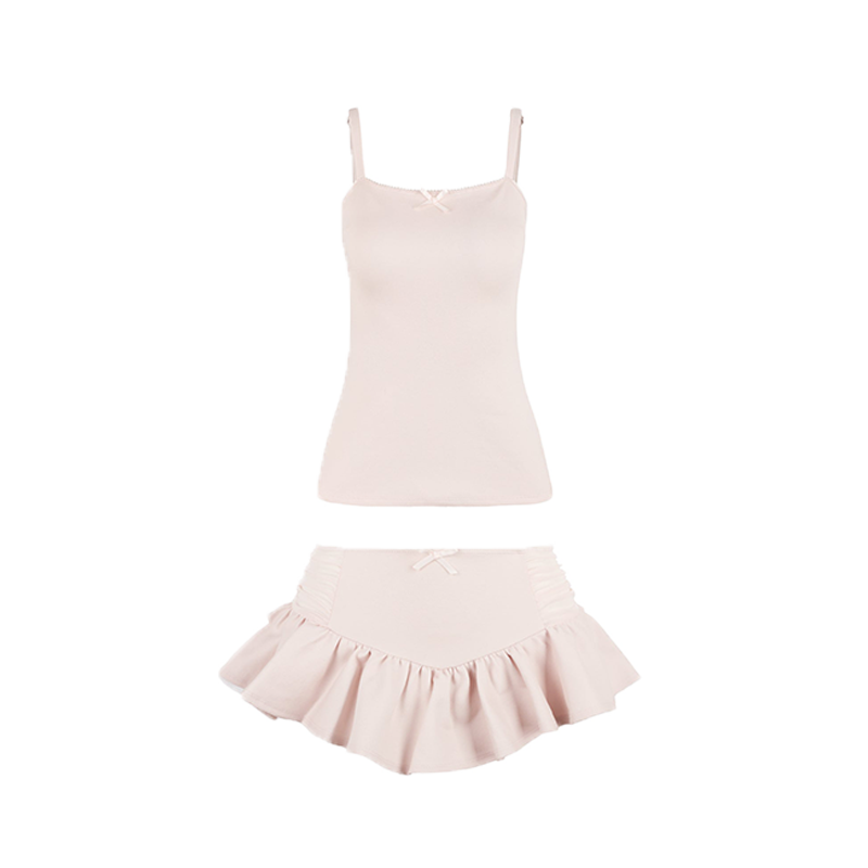 Selkie柔粉色芭蕾舞练功服