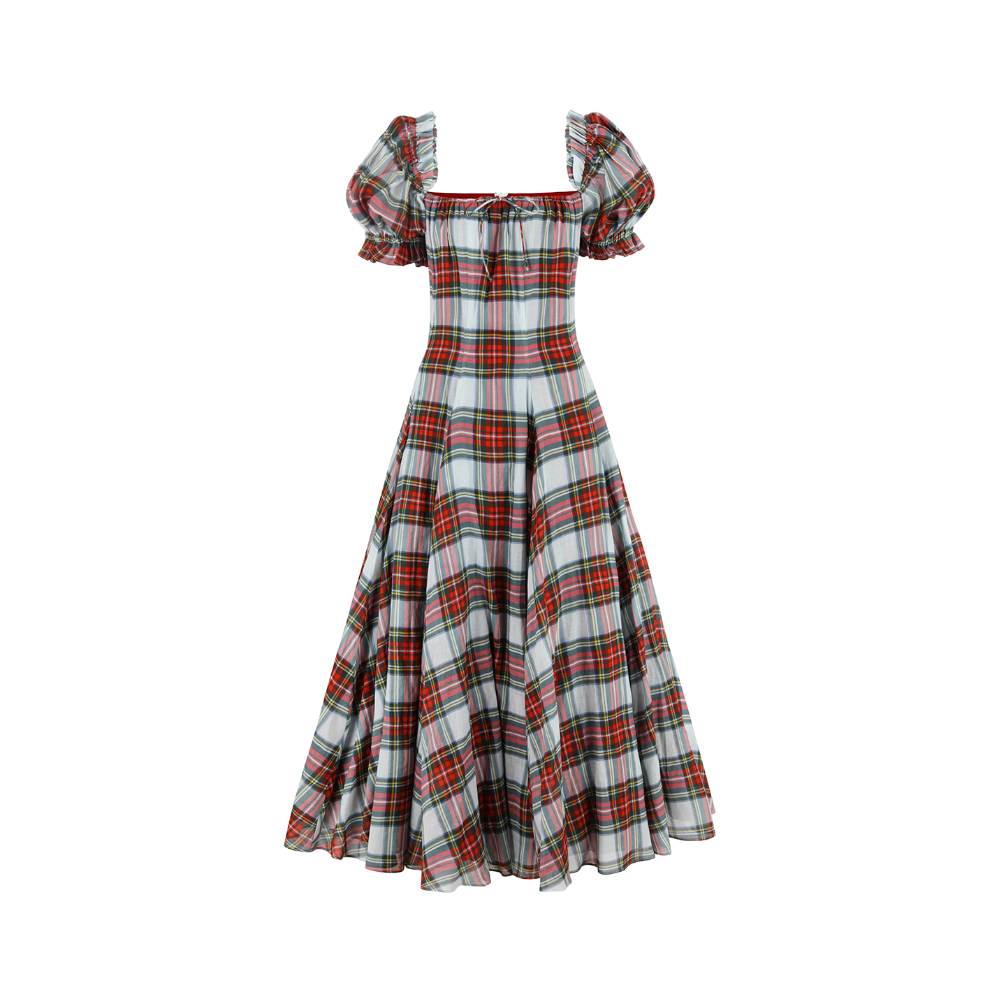 圣诞特辑|啤酒节红格子 花园派对纯棉连衣裙 Selkie Collection