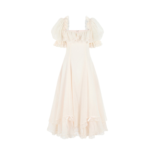 早春上新|美梦连衣裙 幻影粉纯棉连衣裙Selkie Collection