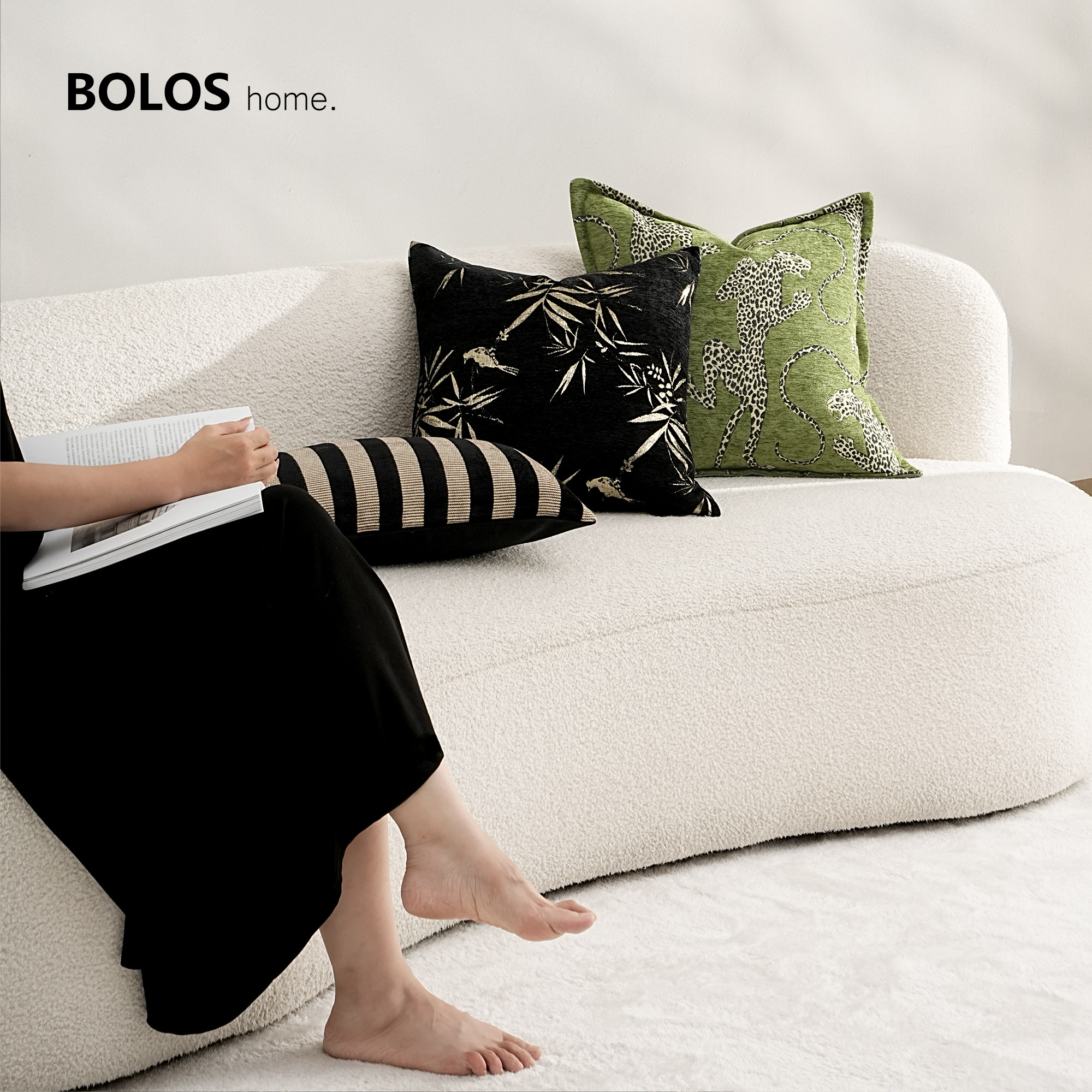 柏洛斯verdant 『翠意』现代简约绿色丝绒沙发卧室抱枕腰靠样板间,居家布艺,靠垫/抱枕,淘宝优惠券,粉丝福利购,淘宝优惠卷