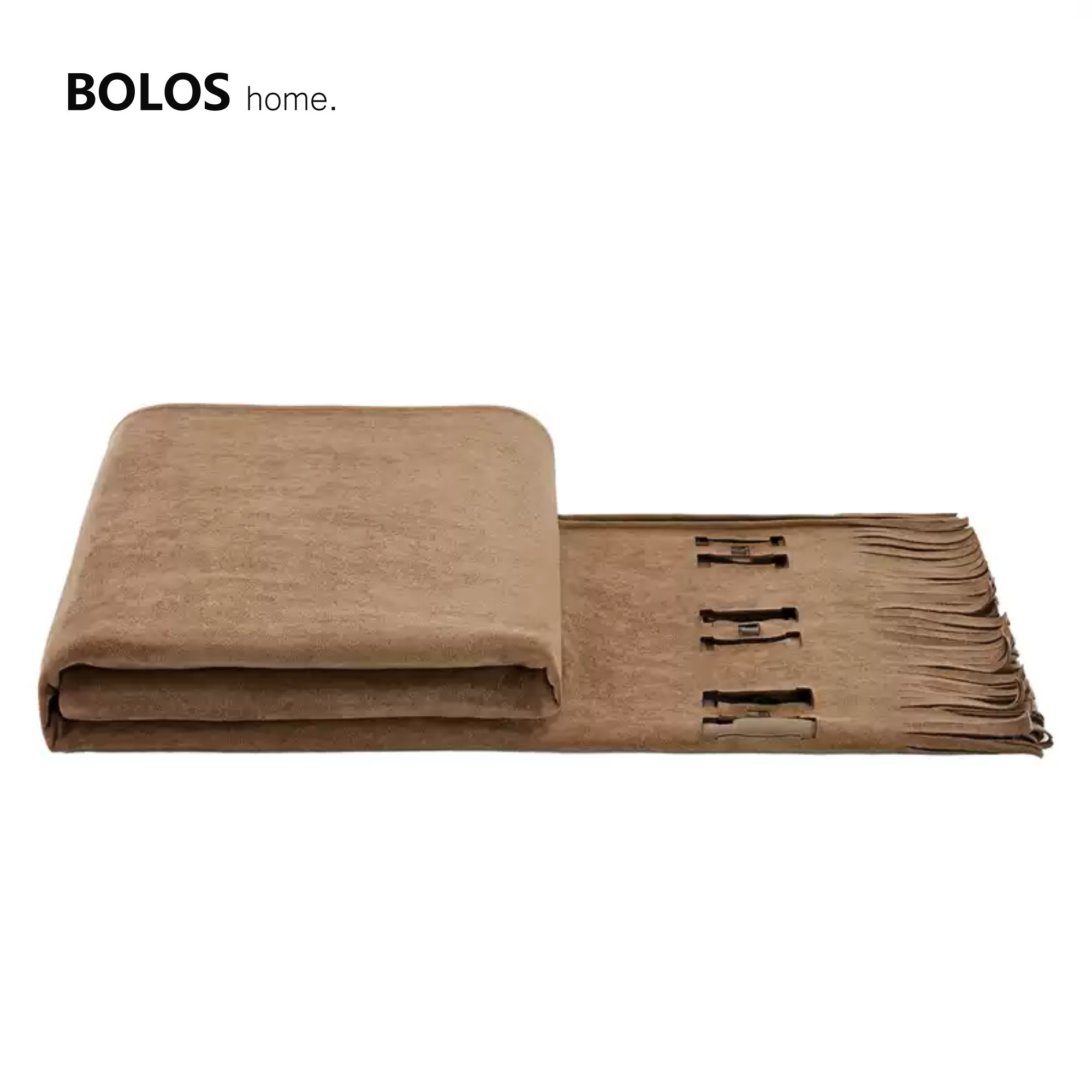 柏洛斯售楼处样板间床尾搭毯