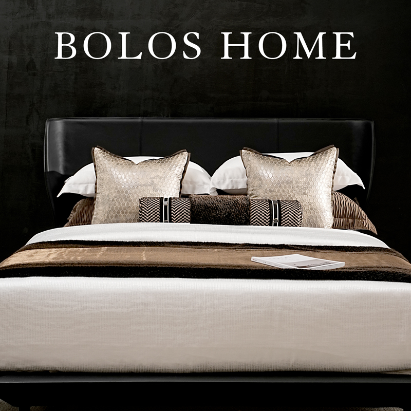 柏洛斯抱枕样板间酒店床上大靠垫