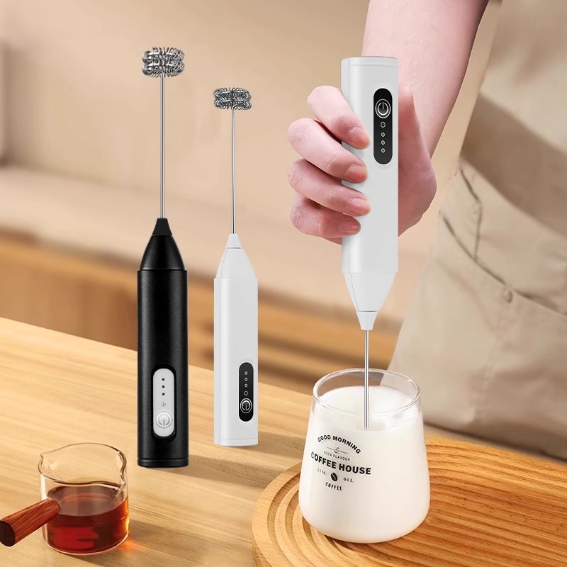 打奶泡器咖啡奶泡打发器电动奶泡机牛奶奶盖打发奶粉搅拌棒器