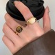设计感开口戒指女复古高级小众设计感食指戒轻奢时尚 网红个性 指环