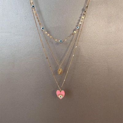 vintage古著 Devil's Eye 爱心恶魔之眼三条