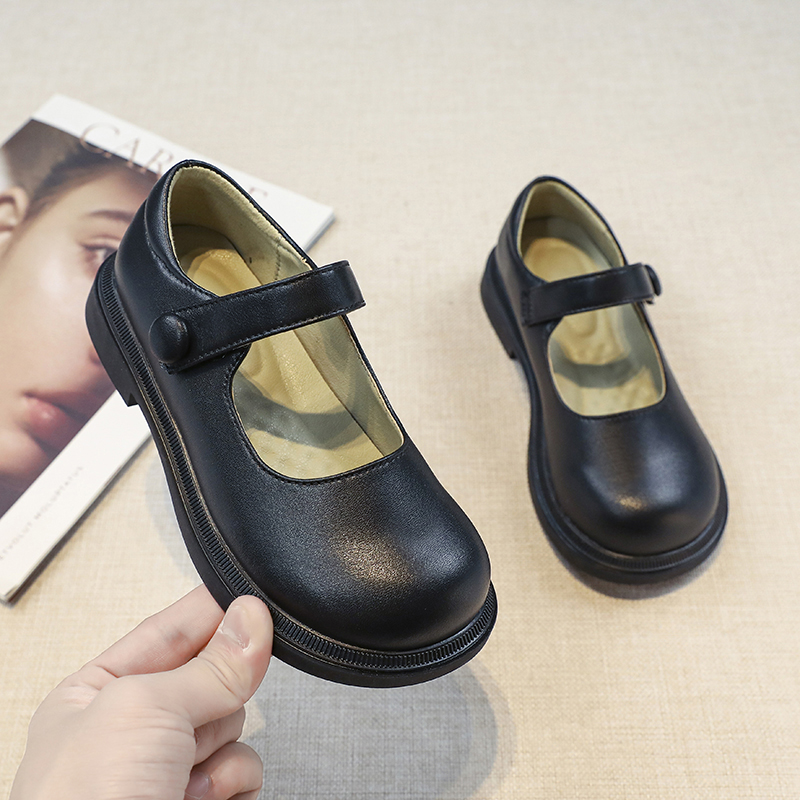 奥特莱斯专柜清仓女童公主鞋软底