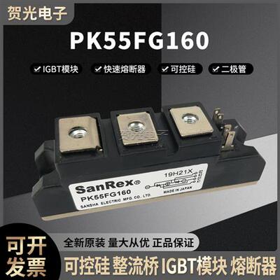三社SANREX可控硅PK55FG160功率模块原装现货直销